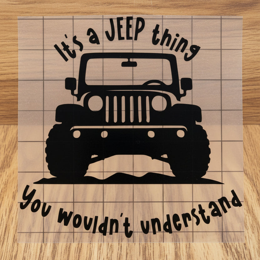 "It's A Jeep Thing" Off-Road Decal