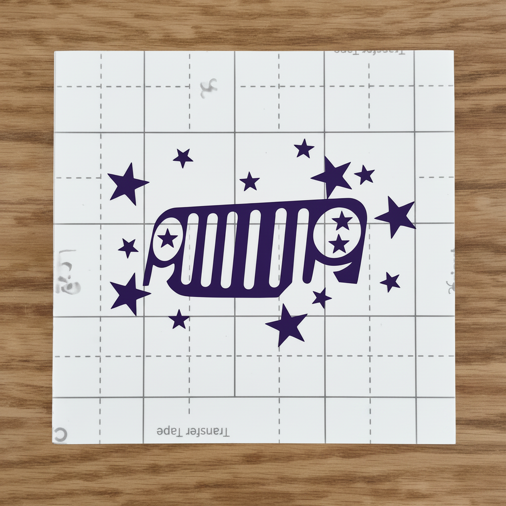 American Flag Jeep Adventure Decal